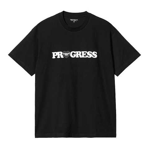 I HEART PROGRESS T-SHIRT (BLACK)