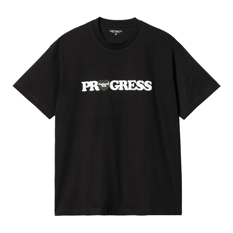 I HEART PROGRESS T-SHIRT (BLACK) 1
