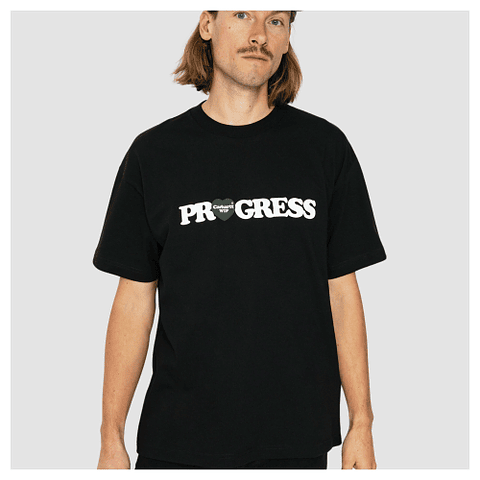 I HEART PROGRESS T-SHIRT (BLACK)