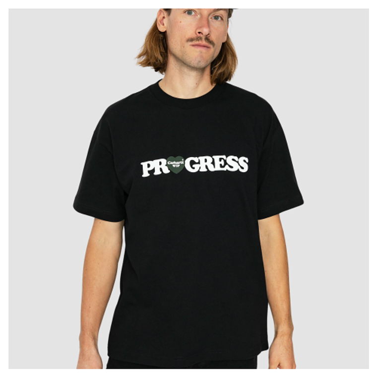 I HEART PROGRESS T-SHIRT (BLACK) 2