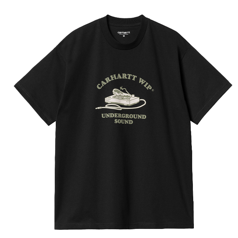 UNDERGROUND SOUND T SHIRT (BLACK) 1
