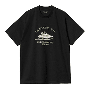 UNDERGROUND SOUND T SHIRT (BLACK)