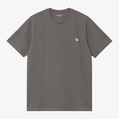 S/S CHASE T-SHIRT (GREY/GOLD)
