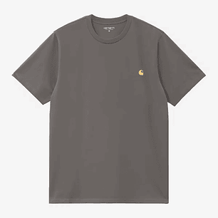 S/S CHASE T-SHIRT (GREY/GOLD)