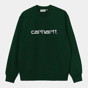 SCRIPT SWEATSHIRT (GREEN)