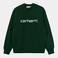 SCRIPT SWEATSHIRT (GREEN) - thumbnail 1