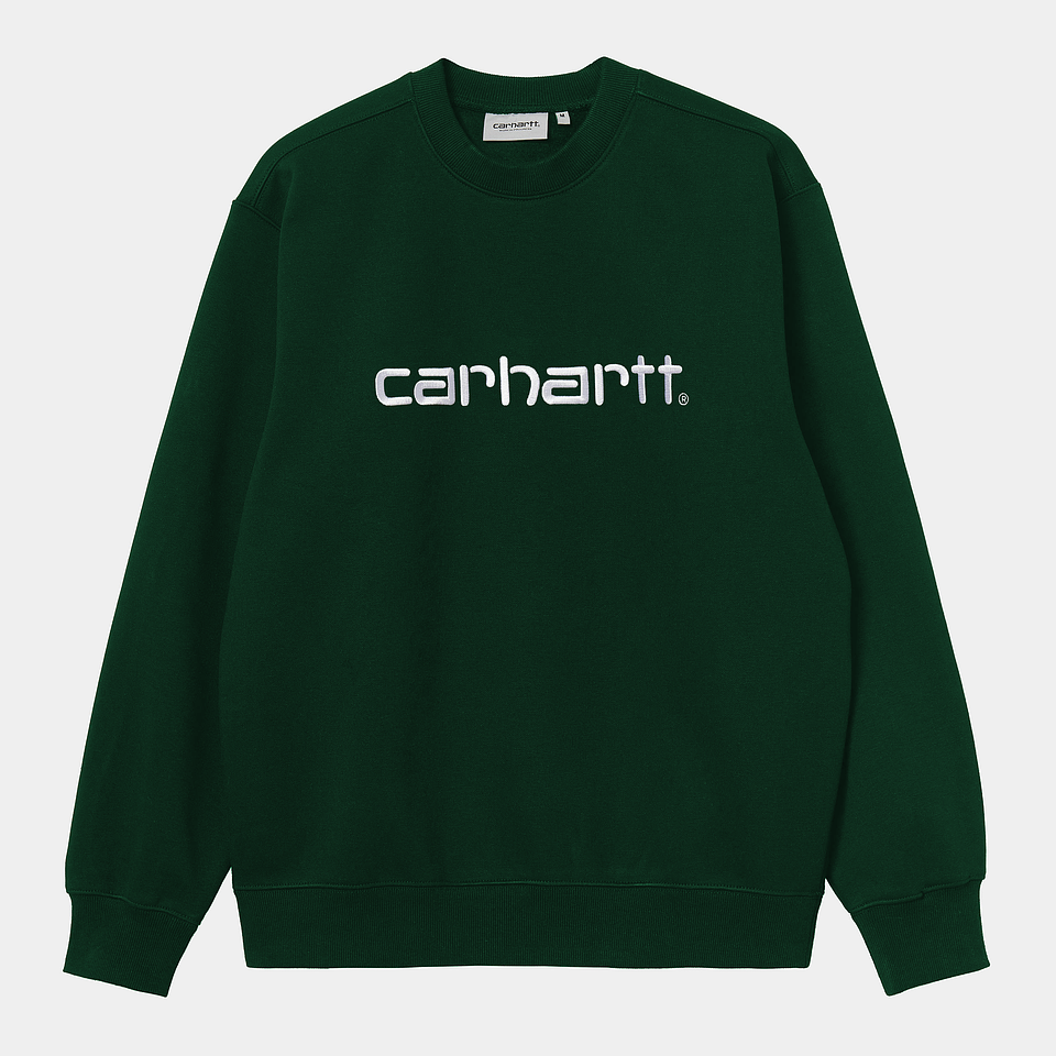 SCRIPT SWEATSHIRT (GREEN) 1