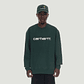 SCRIPT SWEATSHIRT (GREEN) - thumbnail 2
