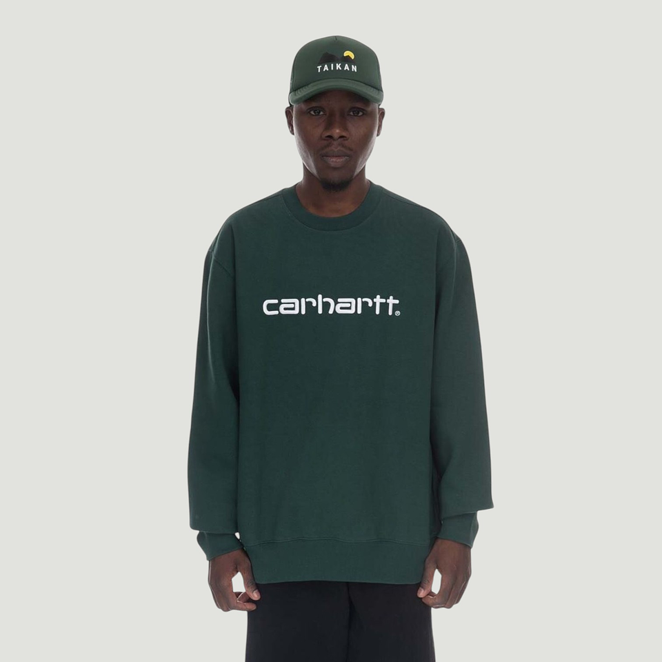 SCRIPT SWEATSHIRT (GREEN) 2