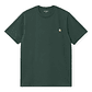 S/S AMERICAN SCRIPT T-SHIRT (Kale Green) - thumbnail 1