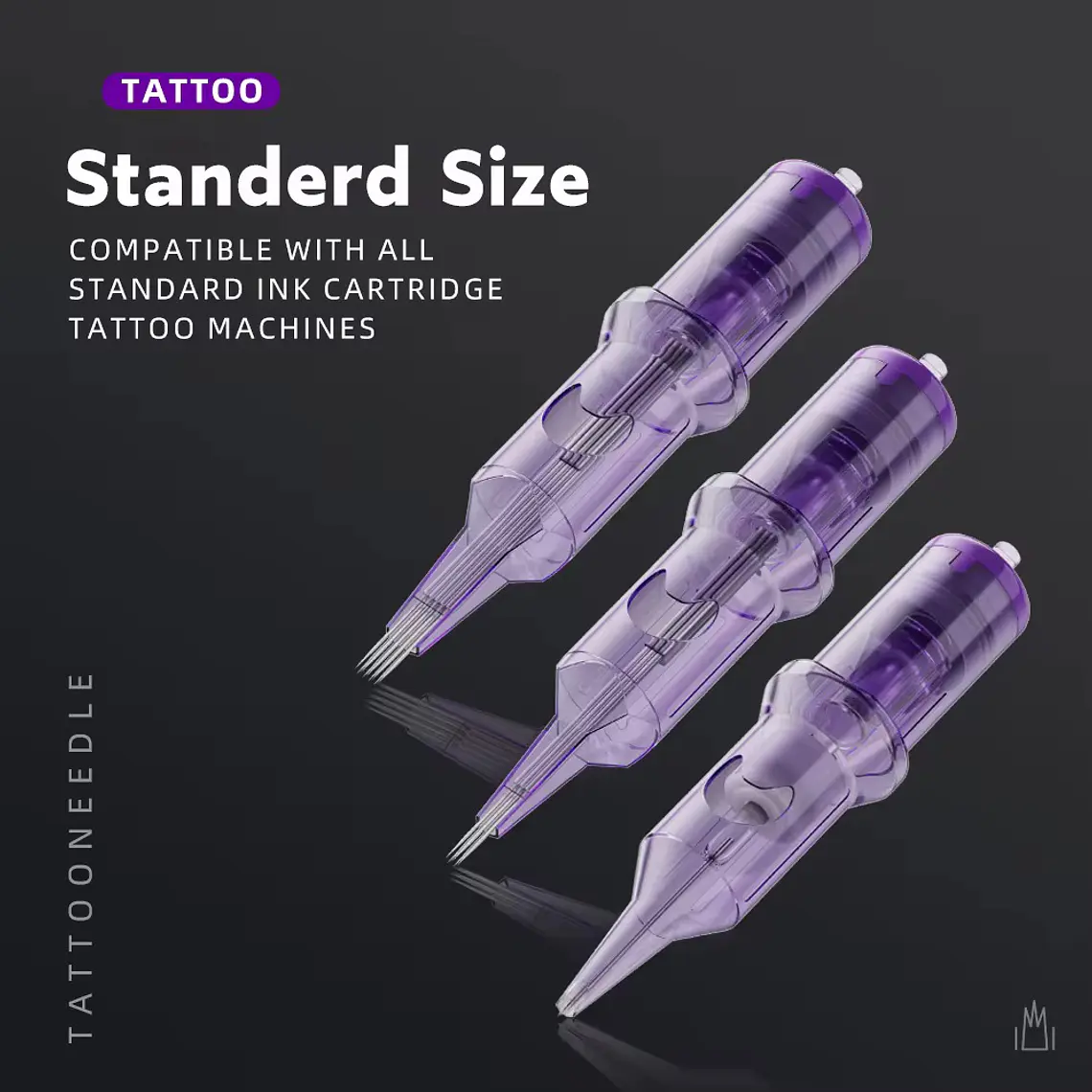 Cartuchos Tattoo DUFFKING RS varias medidas, por unidad – Uso Profesional 1