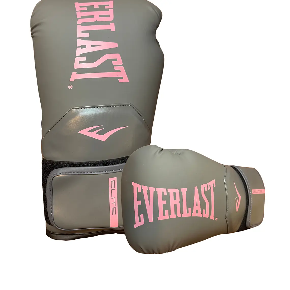 GUANTE BOX EVERLAST ELITE 2 GRIS/ROSADO 1