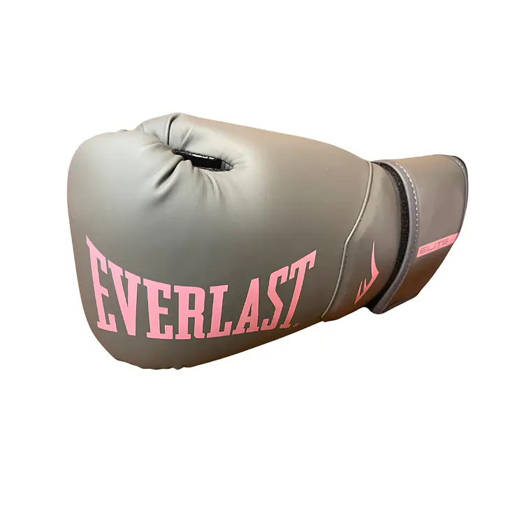 GUANTE BOX EVERLAST ELITE 2 GRIS/ROSADO 2