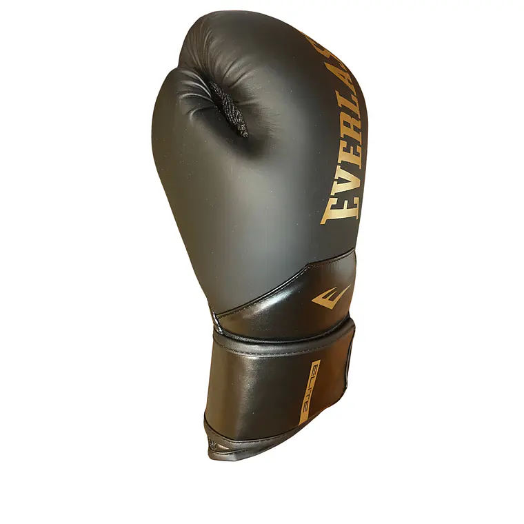 GUANTE BOX EVERLAST ELITE 2 NEGRO/DORADO 2