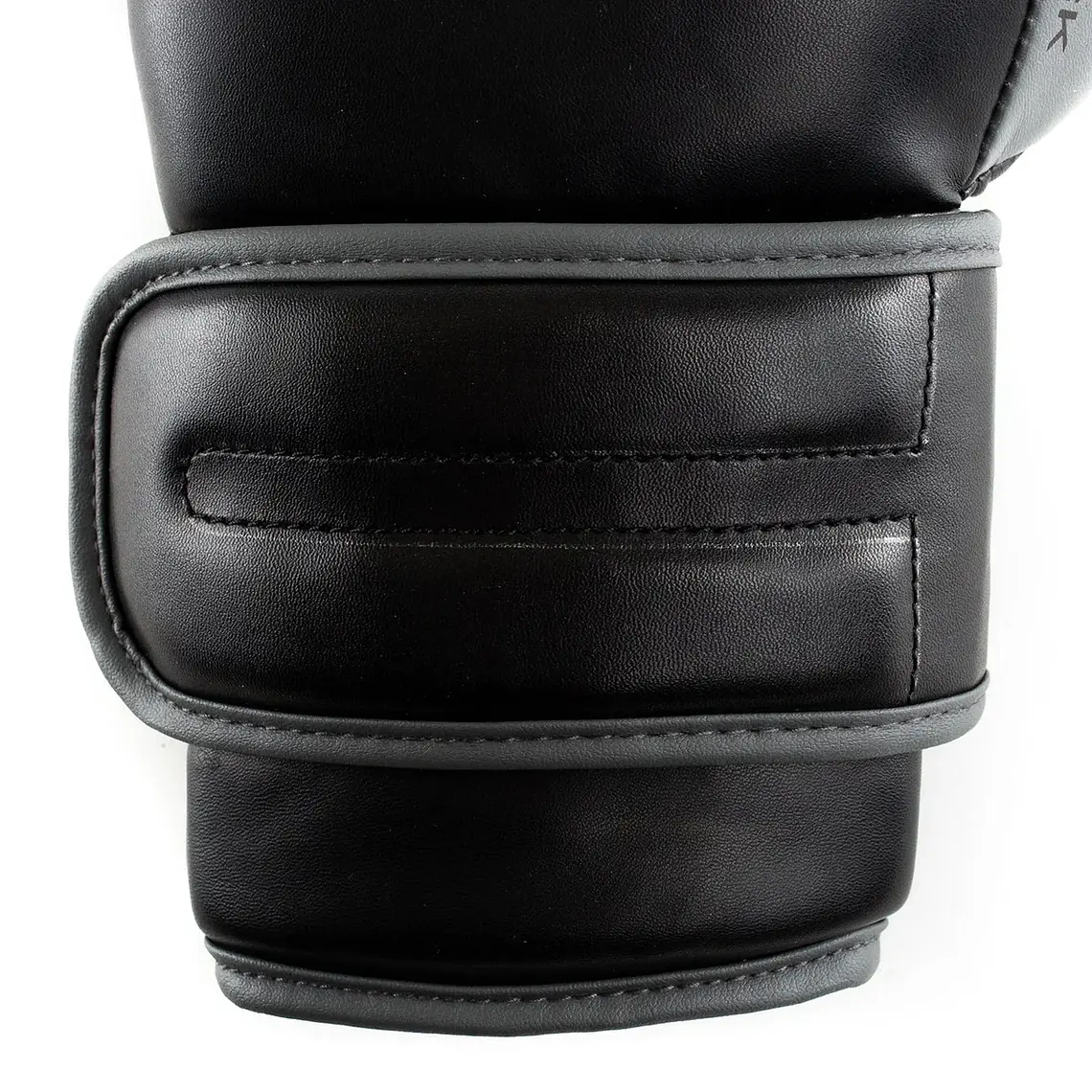 Guantes de Boxeo Everlast Powerlock Negro Gris 5