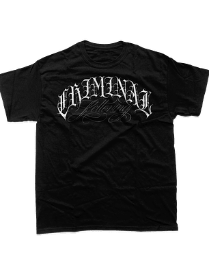 T-Shirt Criminal Lettering Clicka