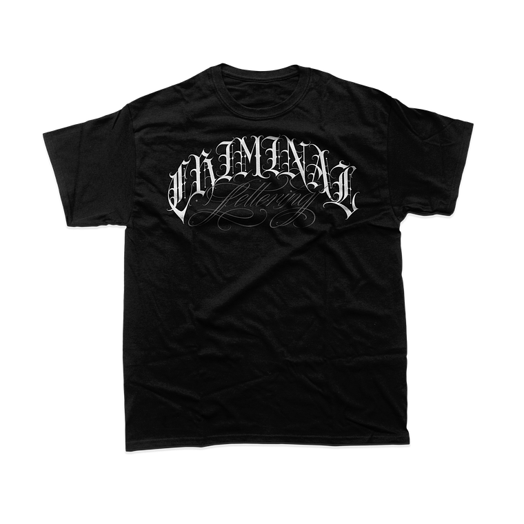 T-Shirt Criminal Lettering Clicka 1