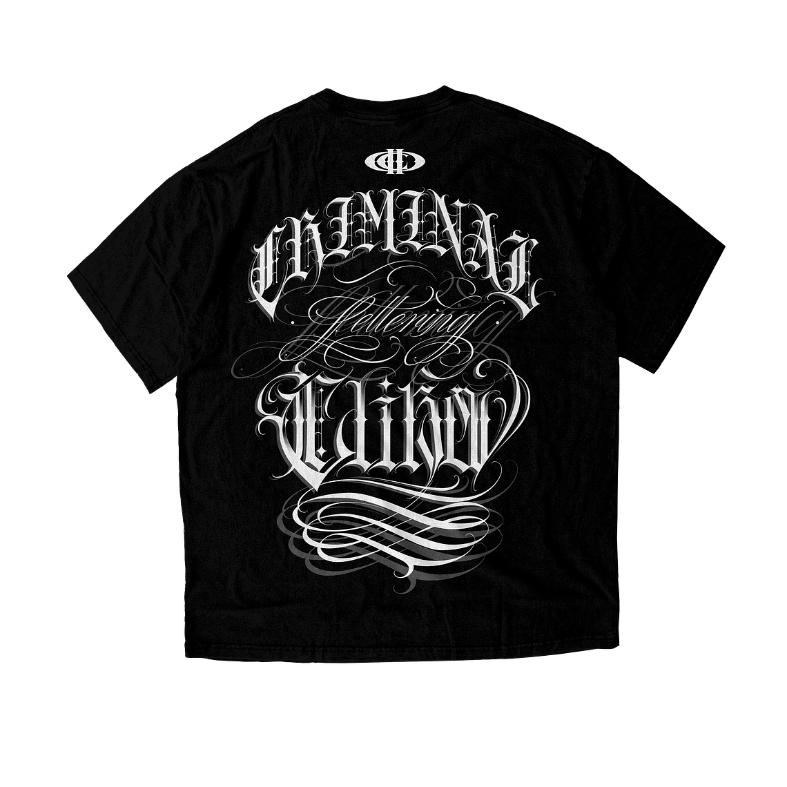 T-Shirt OV Black Criminal Lettering 2
