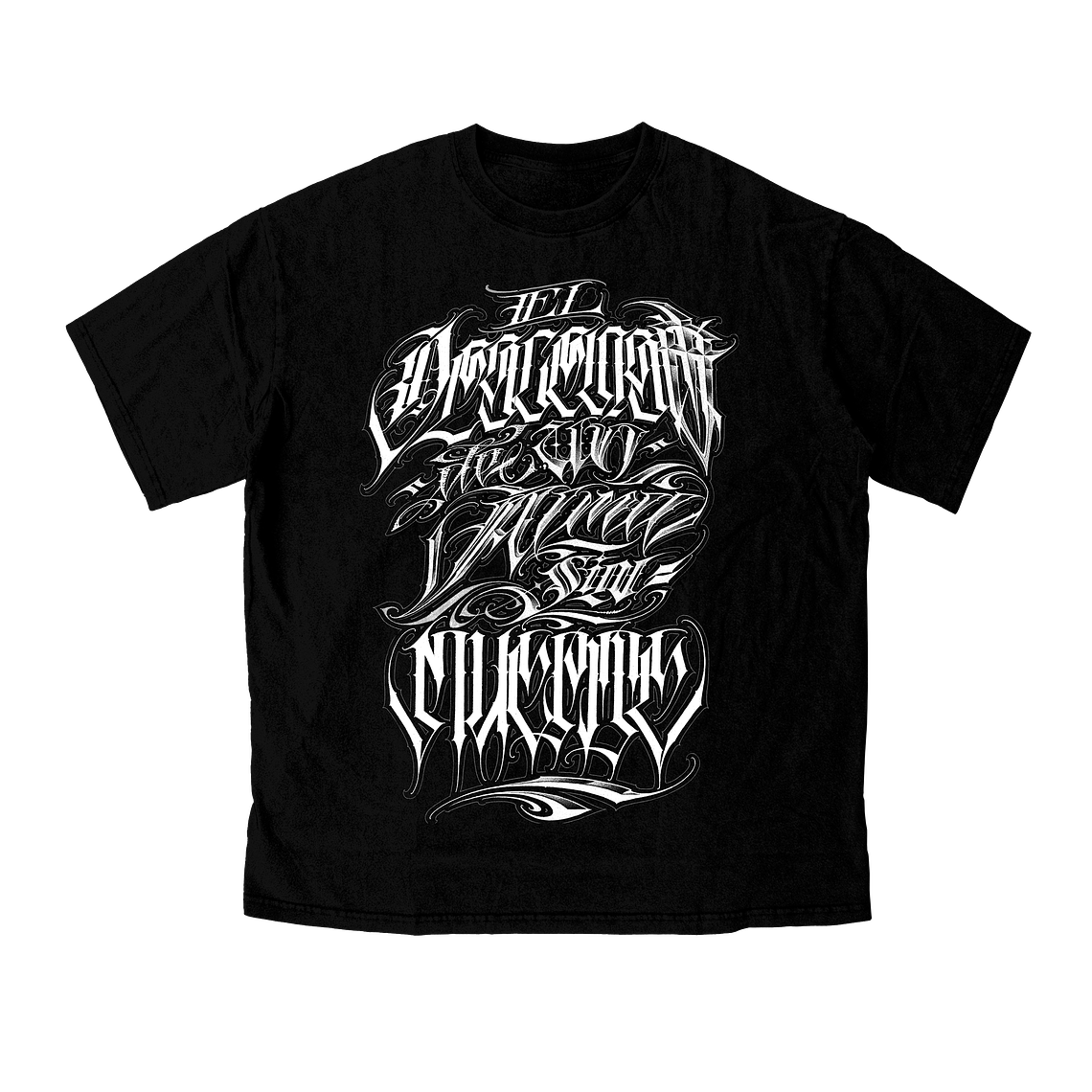 T-Shirt OV Black El descenso de un Alma sin Muerte 1