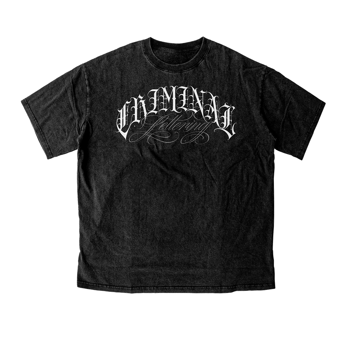 T-Shirt OV Gravillado Criminal Lettering 1