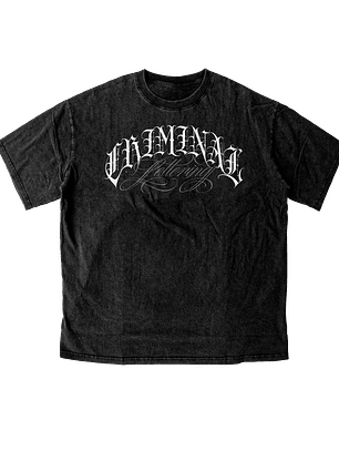 T-Shirt OV Gravillado Criminal Lettering