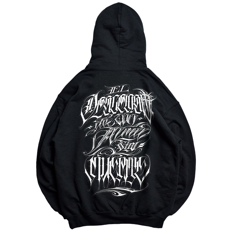 Hoodie Black El Descenso de un Alma sin Muerte 2