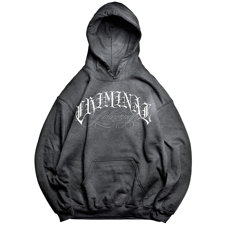 Hoodie OV Gravillado Criminal Lettering 1