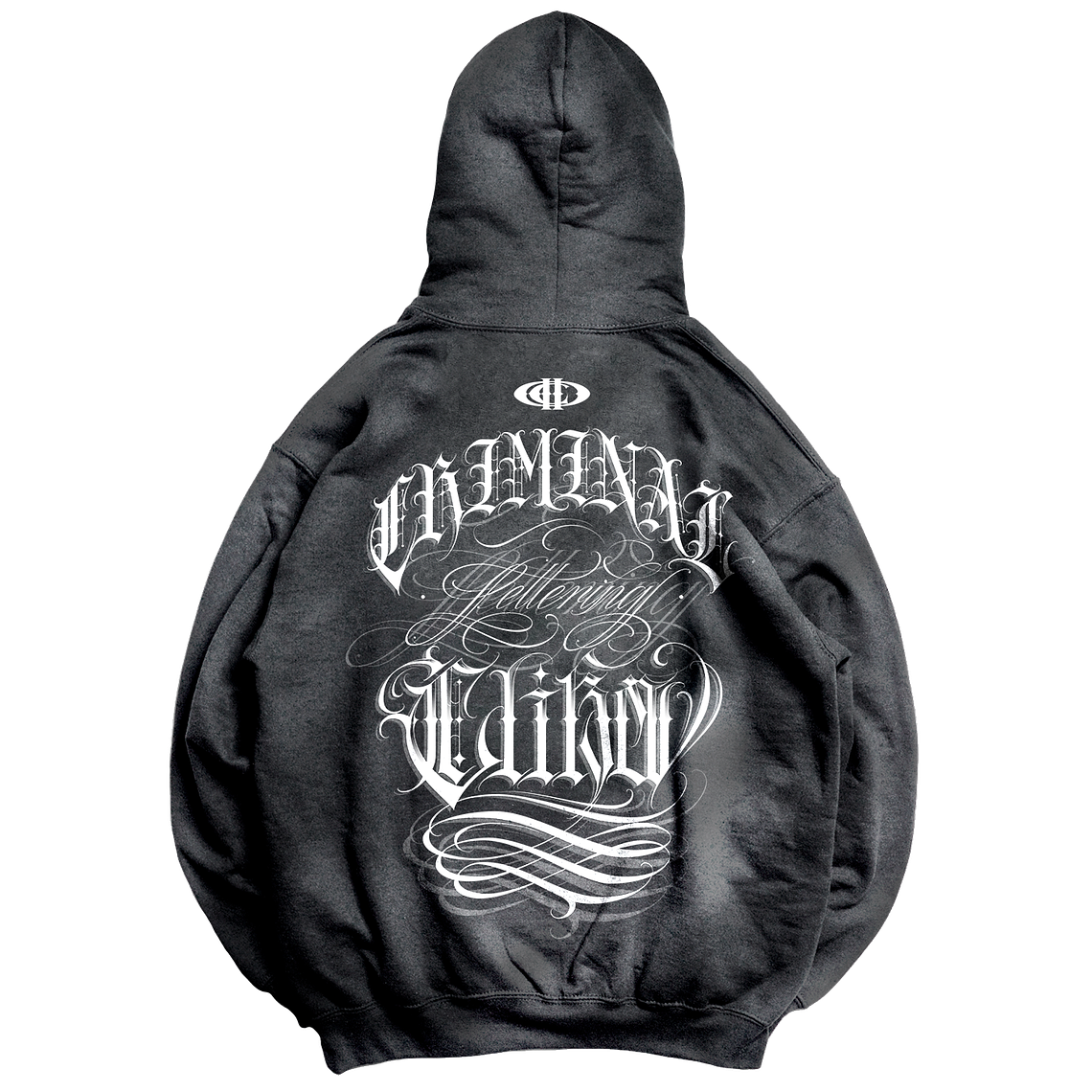 Hoodie OV Gravillado Criminal Lettering 2