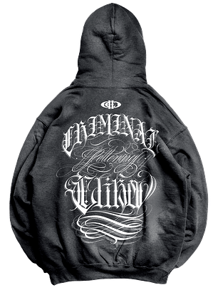 Hoodie OV Gravillado Criminal Lettering