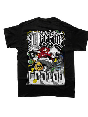 T-Shirt Regular Black M&M