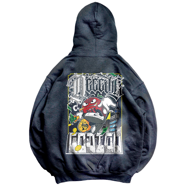 Hoodie OV Gravillado M&M 2