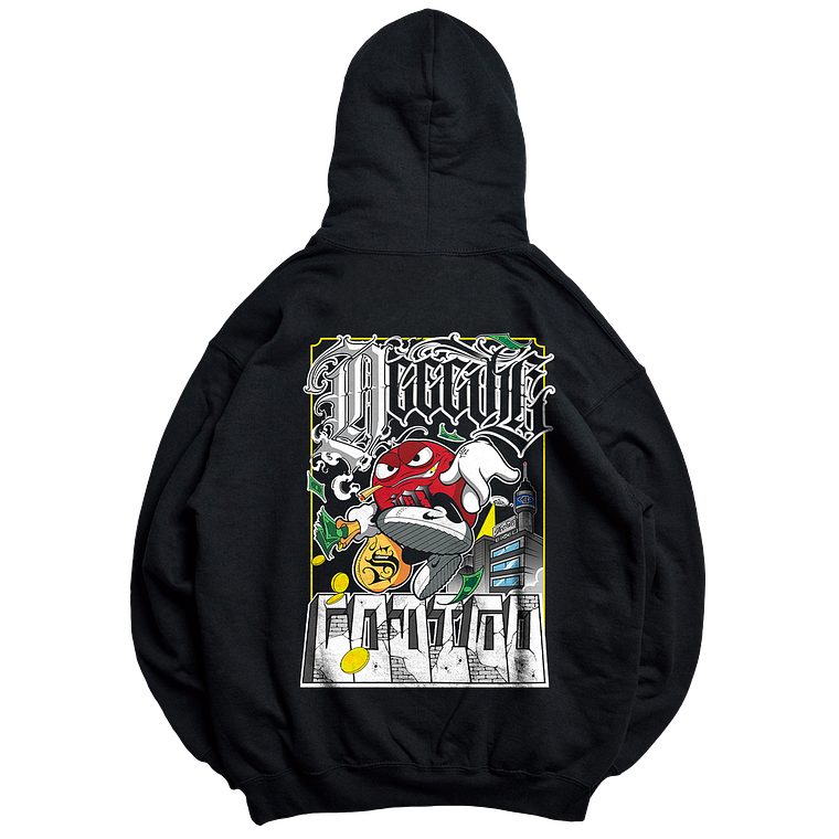 Hoodie OV Black M&M 2