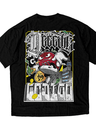 T-Shirt OV Black M&M