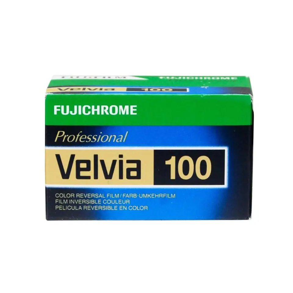 Fujifilm Velvia 100 · 35mm · 36 exp 3