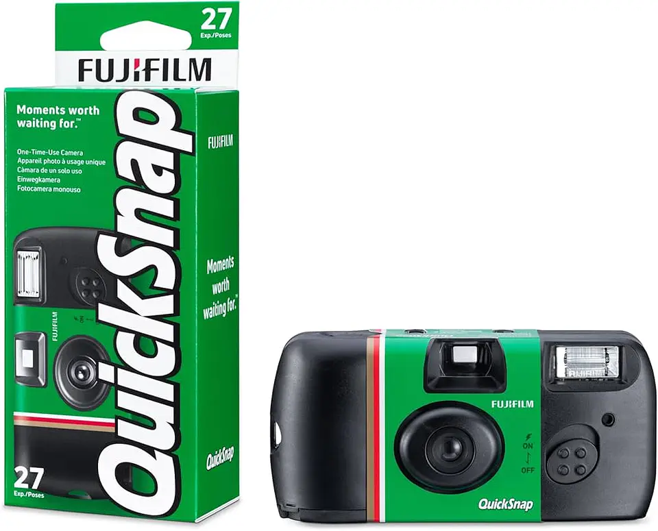 Fujifilm QuickSnap Flash 400 Camera · 35mm · 27 exp 2