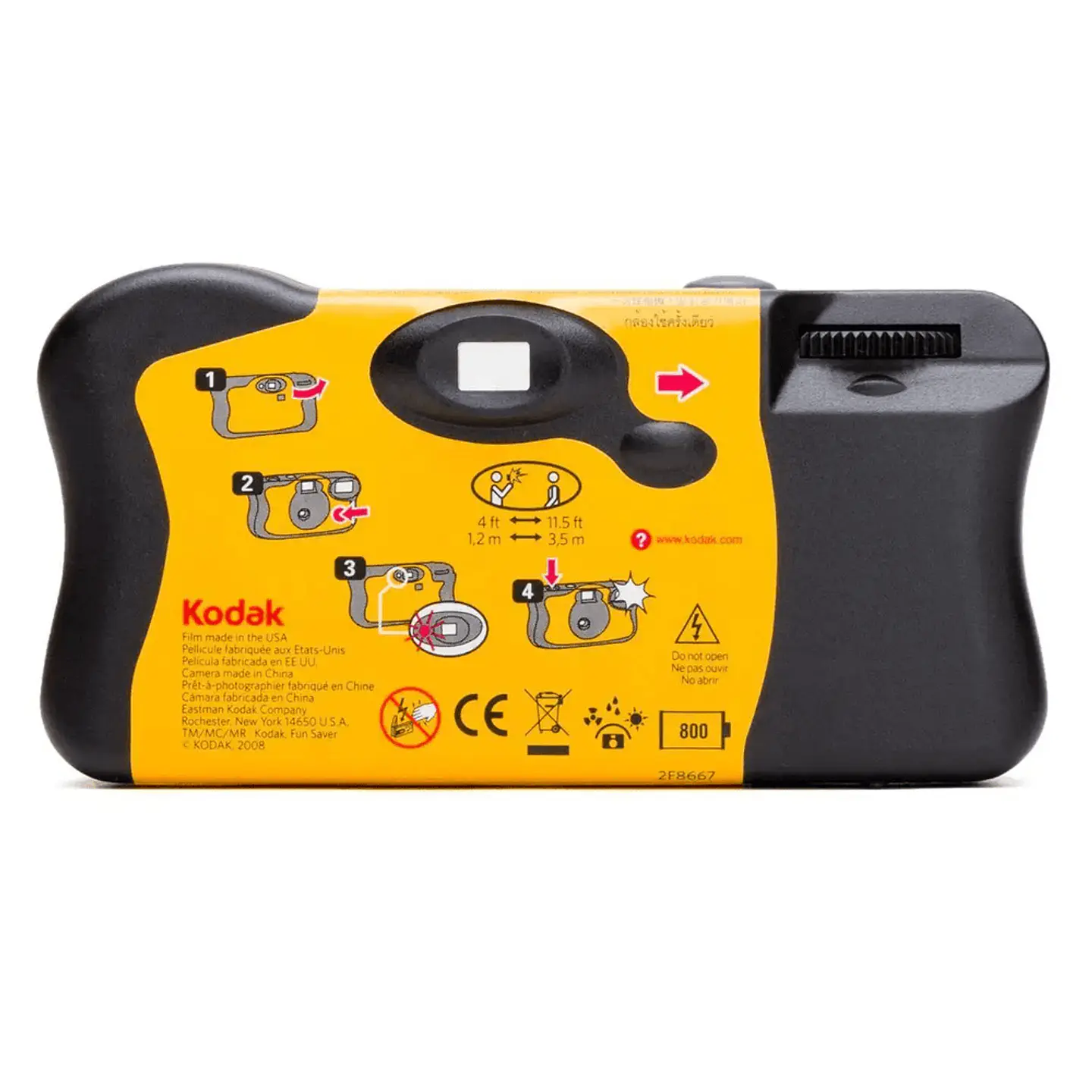 kodak Fun Saver Single Use Camera with Flash 2