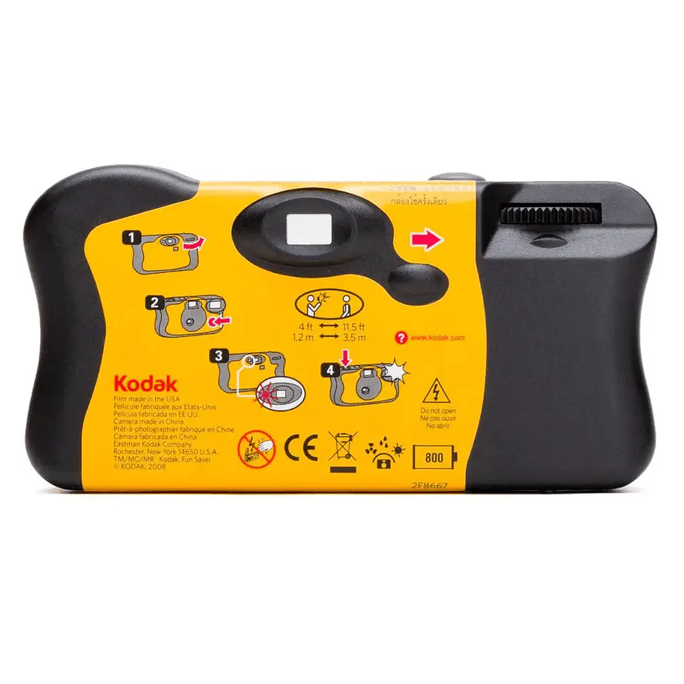 kodak Fun Saver Single Use Camera with Flash 2
