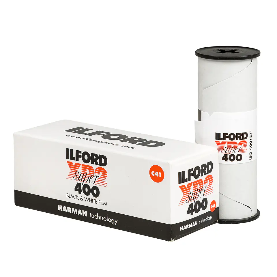 Ilford XP2 400 Super · 120 · 12 exp 1
