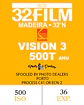 Kodak Vision3 500T 135/36 AHU 32 Film  - Thumbnail 1