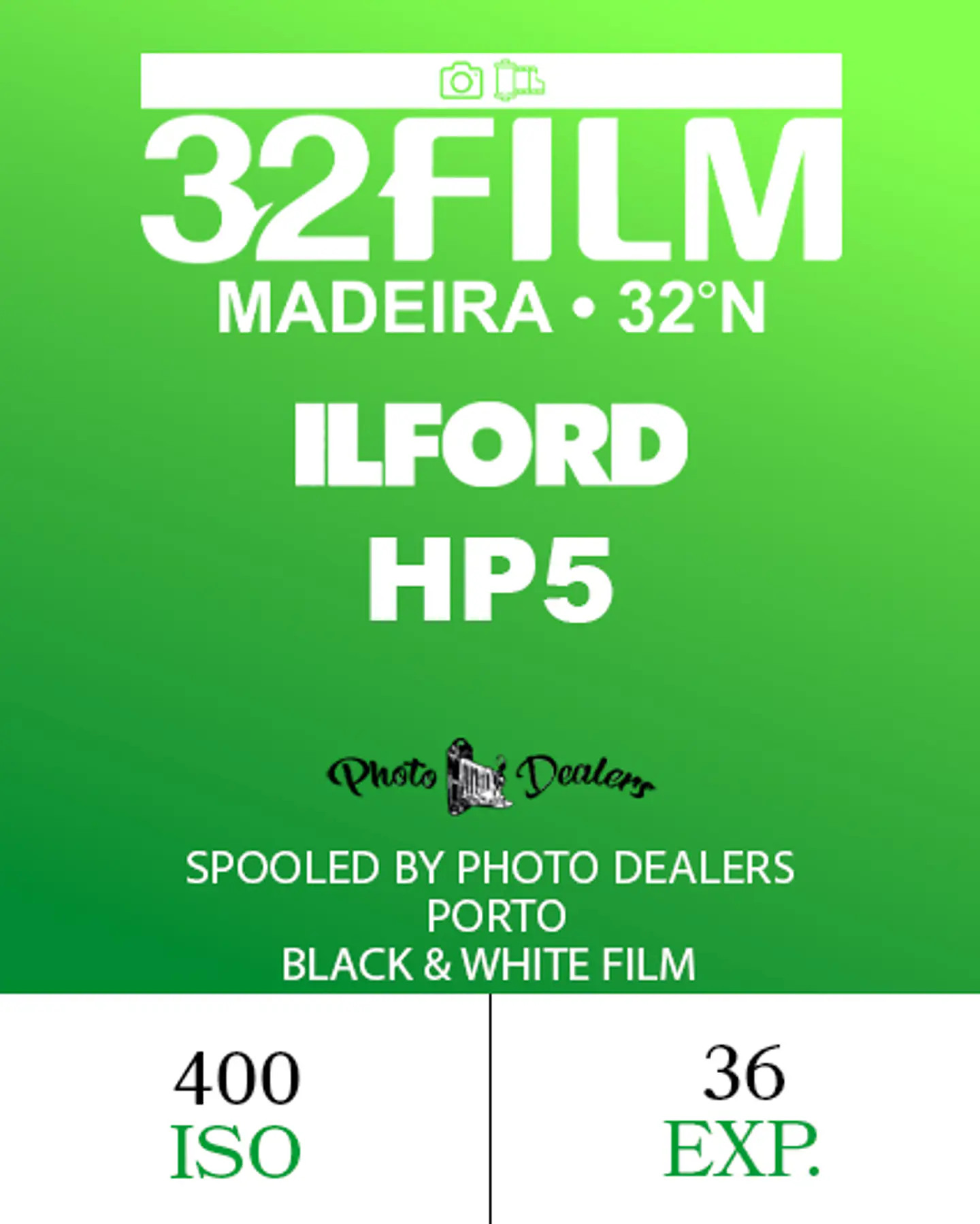 Ilford HP5 400 135/36 32 FILM 1