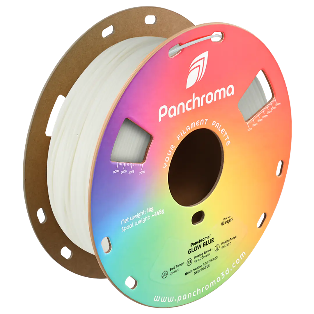 Panchroma™ Glow PLA (Formerly PolyLite™ Glow) 1