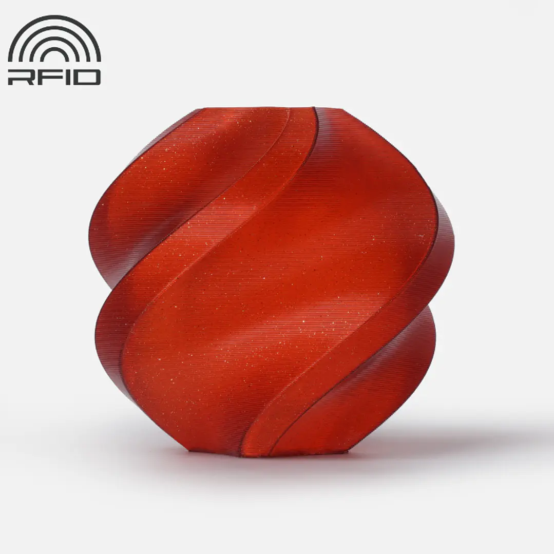 PLA Sparkle Crimson Red Sparkle  1