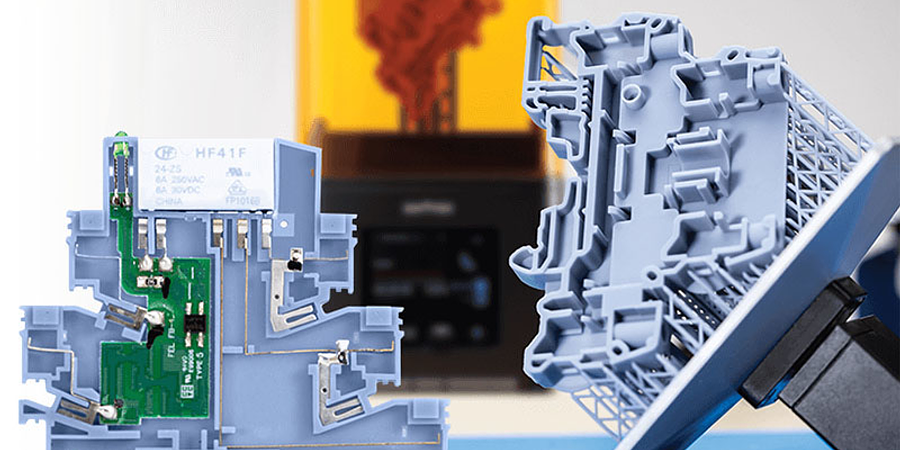 Impresión 3D en resina en la electrónica profesional