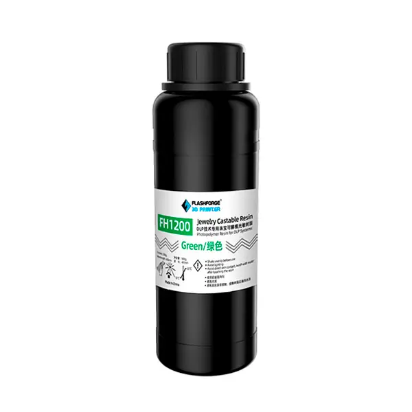 Resina Joyeria Casteable Flashforge para impresión 3D 0,5L