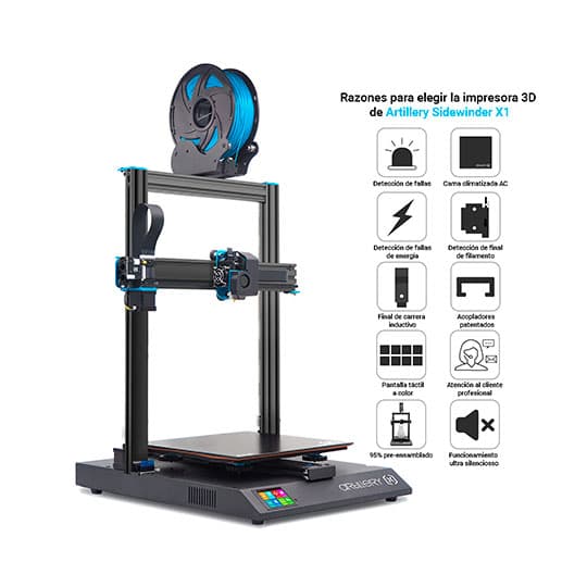 Impresora 3D Artillery Sidewinder X1 V4