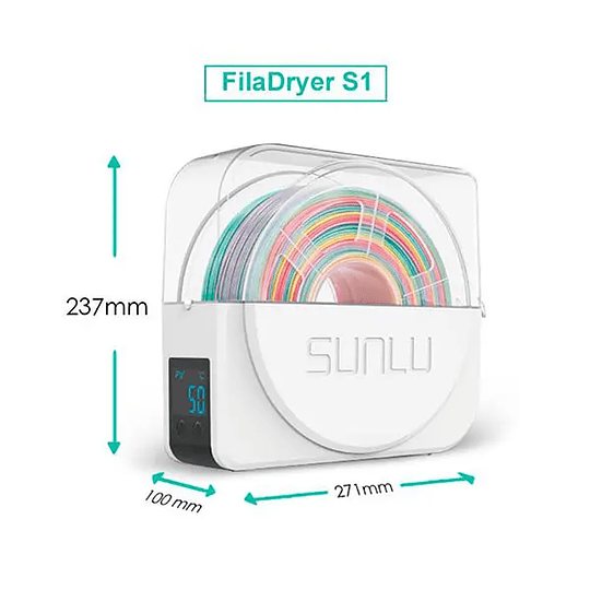 FilaDryer S1 Sunlu - Secador filamento 3D