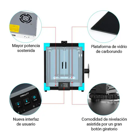 Impresora 3D Creality Ender 6