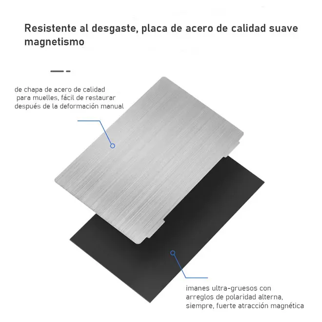 Fleje Magnetico para impresora de Resina Creality LD002H