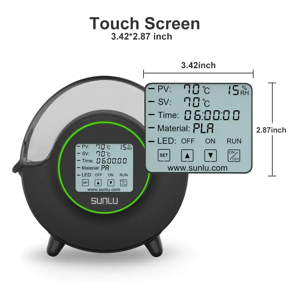 Secador Filamento Sunlu FilaDryer S2 