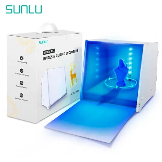 Caja Curado Resina Luz UV Sunlu RC1